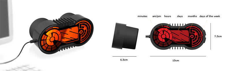 Illustration for article titled Tokyoflash Concept Clocks Look Like Fun But Make My Brain Hurt